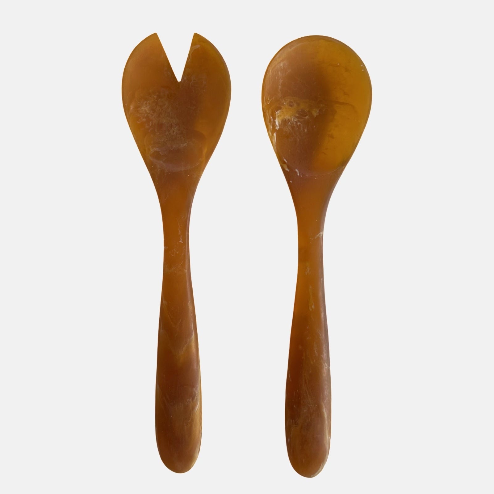 Salad servers Caramel